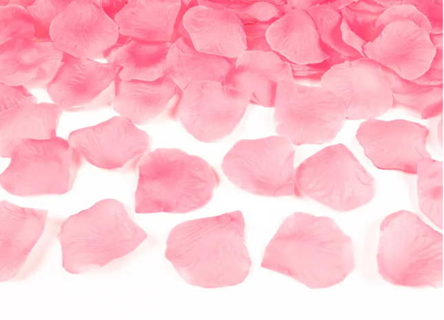 Płatki róż w woreczku j. różowy - płatki róż