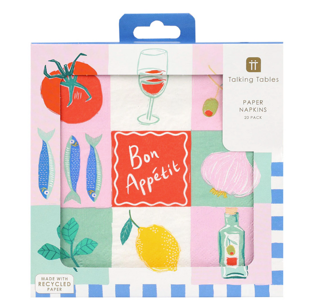 Serwetki papierowe Bon Appétit 20szt - Yooglo