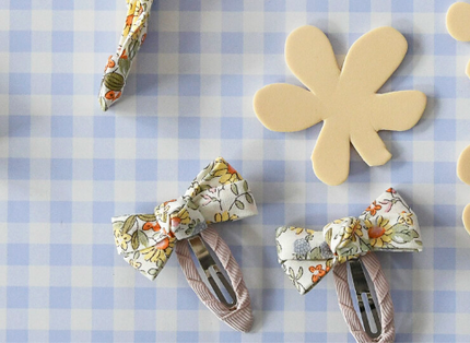 Spinki z kokardkami Bramble Twisty - Yooglo