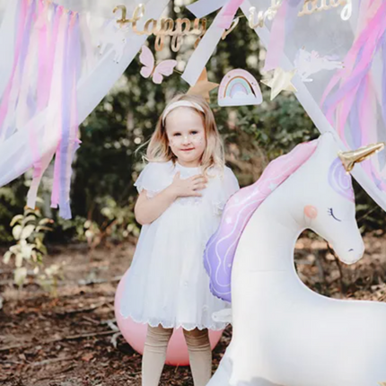 Stojący balon foliowy Jednorożec 95x86 cm - balony