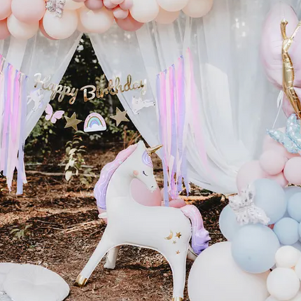 Stojący balon foliowy Jednorożec 95x86 cm - balony