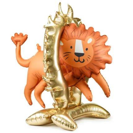 Stojący balon foliowy Lew 97x97 cm - balony