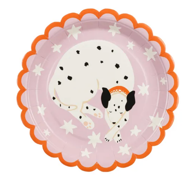 Talerzyki Dalmatyńczyk, 18x18 cm - Yooglo