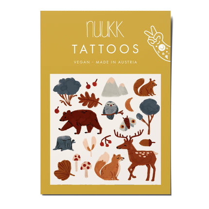 Tatuaże "Woodland Animals" - Yooglo