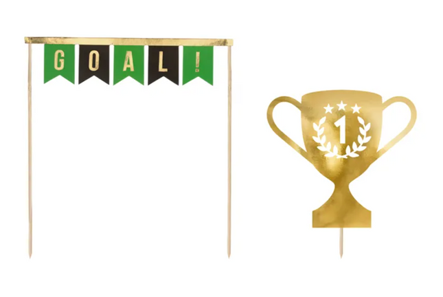 Topper na tort Piłka mix 15.5-20cm - topper