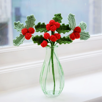 Wazonik szklany Green – 14 cm - Yooglo