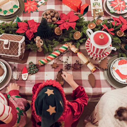 Wykrawacze do ciastek Merry Christmas, srebrny (1 op. / 6 szt.) - Yooglo