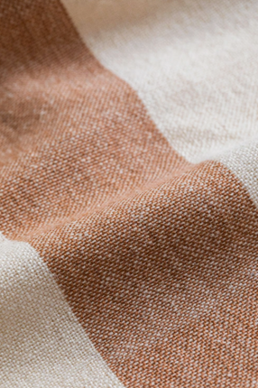 Zestaw 2 serwetek "nude" bawełnianych Efarin w paski - Yooglo