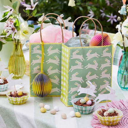 Zestaw do babeczek wielkanocnych Bunny Cupcake Kit - króliczki - Yooglo
